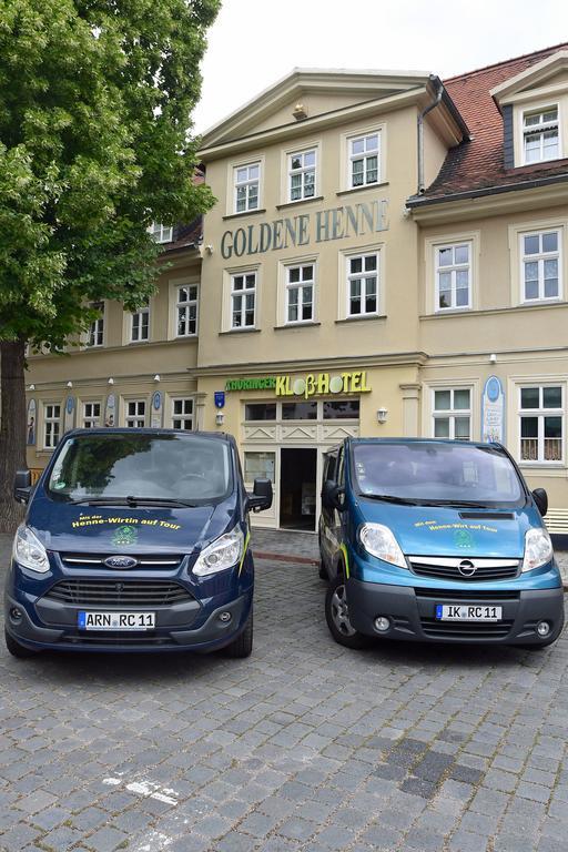 Hotel garni Goldene Henne Arnstadt Eksteriør bilde